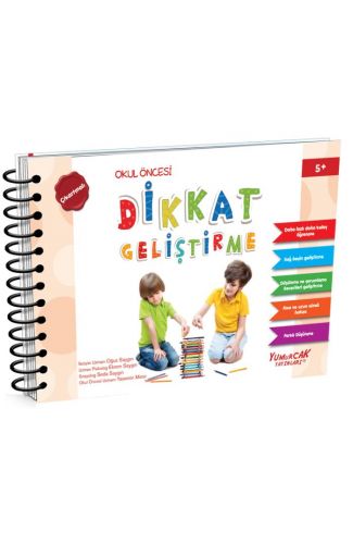 Dikkat Geliştirme 5 Yaş Kitabı