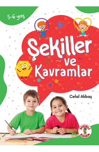 Dikkat Odaklı Etkinlik Kitabı Şekiller ve Kavramlar 5-6 Yaş