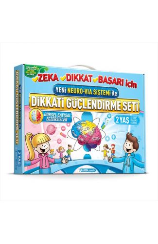 Dikkati Güçlendirme Seti - Anasınıfı –2 Yaş Neuro-Via