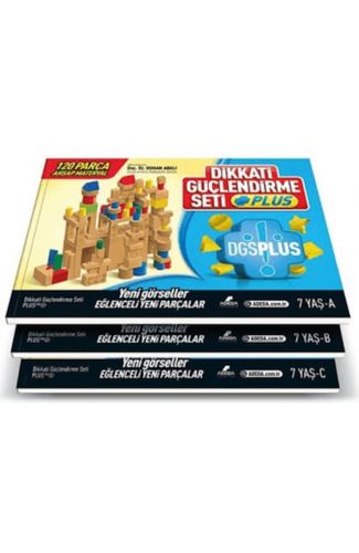 Dikkati Güçlendirme Seti Plus 7 Yaş Kitap