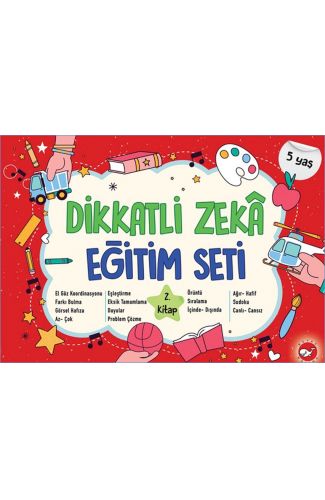 Dikkatli Zeka Eğitim Seti - 2. Kitap (5 Yaş)