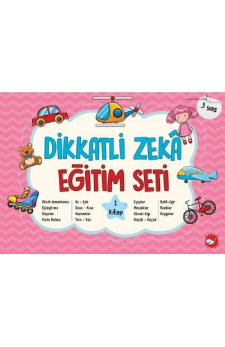 Dikkatli Zeka Eğitim Seti 1. Kitap 3