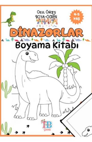 Dinazorlar Boyama Kitabı