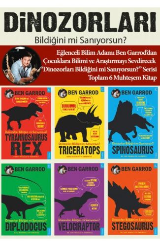 Dinozorları Bildiğini mi Sanıyorsun? (6 Kitaplık Set)