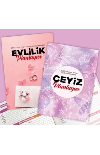 Düğün Planlama Seti - Çeyizden Düğüne