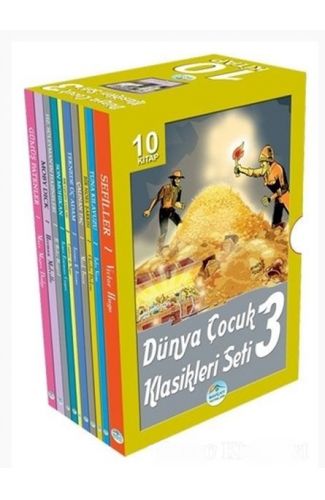 Dünya Çocuk Klasikleri Seti 3 (10 Kitap Kutulu)