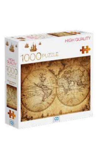 Dünya Haritası Puzzle 1000
