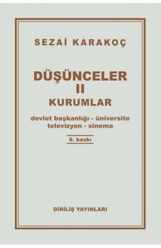 Düşünceler 2 - Kurumlar