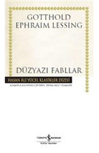 Düzyazı Fabllar - Hasan Ali Yücel Klasikler Dizisi - (Ciltli)