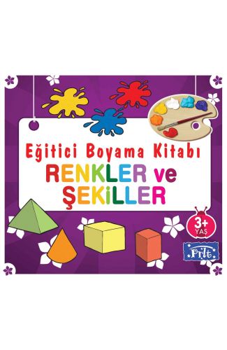 Eğitici Boyama Kitabı - Renkler ve Şekiller