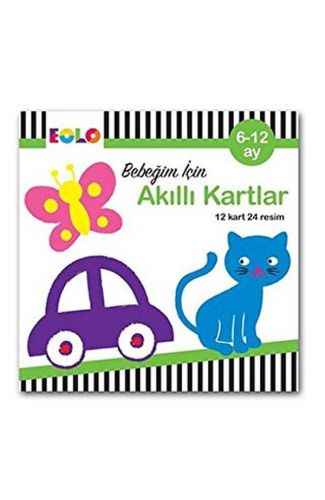 Eğitici Kartlar-Bebeğim için Akıllı Kartlar 6-12 ay