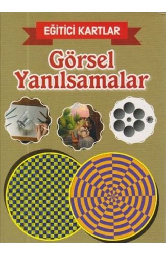 Eğitici Kartlar Görsel Yanılsamalar