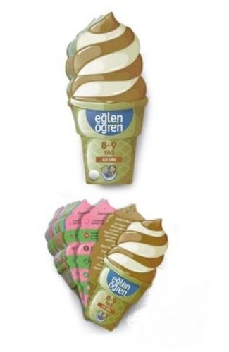 Eğlen Öğren Ice Cream - 420 Soru (8-9 Yaş)