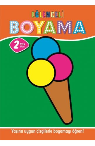 Eğlenceli Boyama - 2 Yaş Üstü 4’lü Pastel Boya Hediyeli