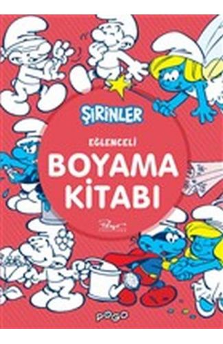 Eğlenceli Boyama Kitabı - Şirinler