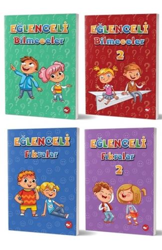Eğlenceli Fıkralar ve Bilmeceler Seti (4 Kitap Takım)