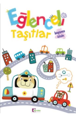 Eğlenceli Taşıtlar Boyama Kitabı