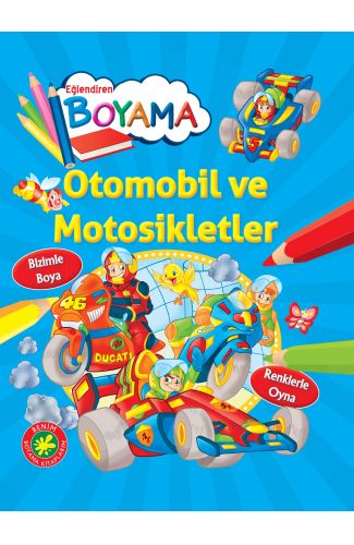 Eğlendiren Boyama - Otomobil ve Motosikletler