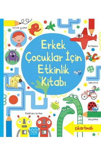 Erkekler Çocuklar İçin Etkinlik Kitabı