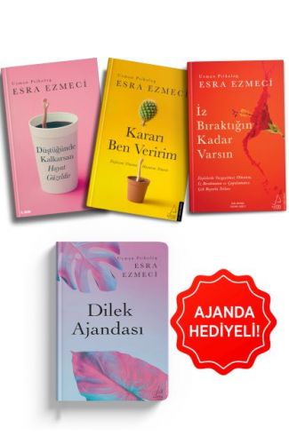 Esra Ezmeci Psikoloji Seti 3 Kitap Dilek Ajanda Hediyeli