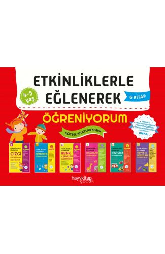 Etkinliklerle Eğlenerek Öğreniyorum - 6 Kitap Takım