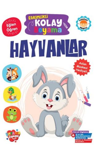 Etkinlikli Kolay Boyama – Hayvanlar