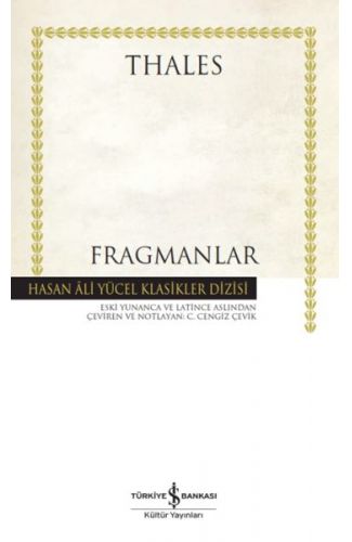 Fragmanlar - Hasan Ali Yücel Klasikleri