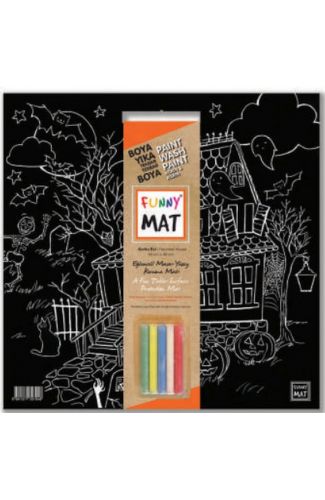 Funny Mat - Korku Evi 40x40cm