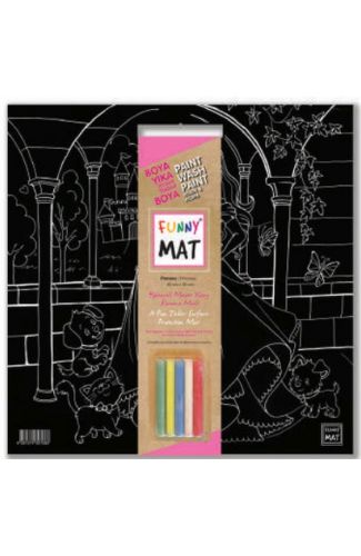 Funny Mat - Prenses 40x40cm