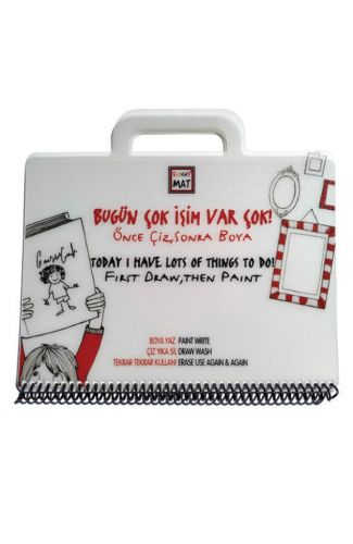 Funny Mat Mini Set - Bugün Çok İşim Var Çok!