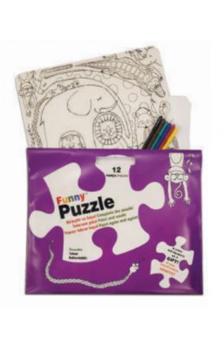 Funny Mat Puzzle - Sevimli Dostlar 30x40cm