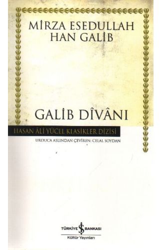 Galib Divanı - Hasan Ali Yücel Klasikleri