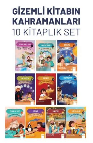 Gizemli Kitabın Kahramanları-10 Kitaplık Set