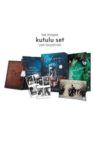 Gökçen 4 - Yan Boyamalı Hediyeli Kutu (Ciltli)