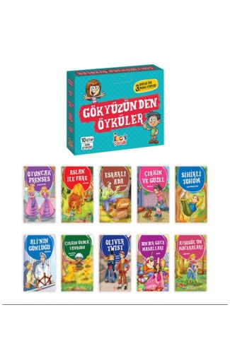 Gökyüzünden Öyküler - (10 Kitap+Soru Kitapçığı)