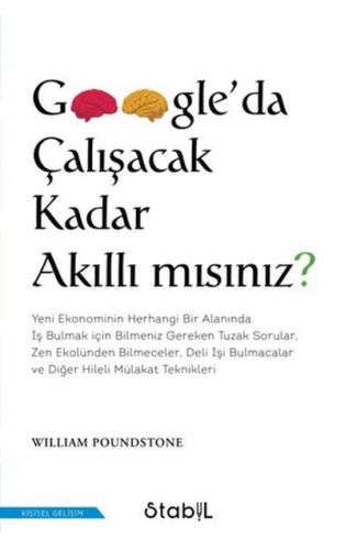 Google'Da Çalışacak Kadar Akıllı Mısınız?