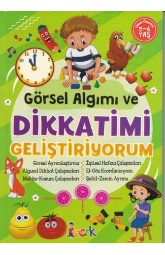 Görsel Algımı ve Dikkatimi Geliştiriyorum- 5-6 Yaş