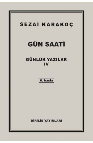 Günlük Yazılar 4 - Gün Saati