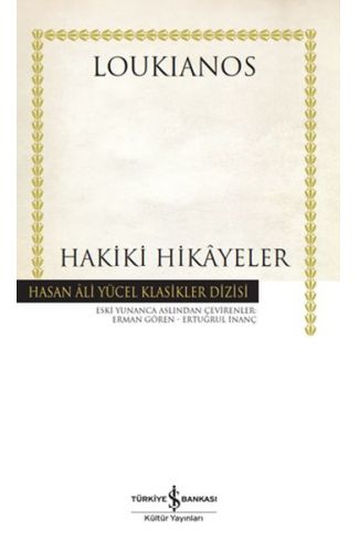 Hakiki Hikayeler -  Hasan Ali Yücel Klasikleri (Ciltli)