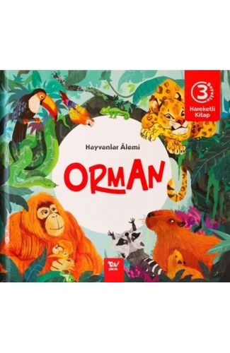 Hareketli Kitap 3d Hayvanlar Alemi Orman