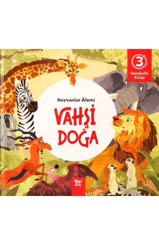 Hareketli Kitap 3d Hayvanlar Alemi Vahşi Doğa