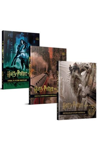 Harry Potter Film Dehlizi Serisi 3 Kitap Takım ( Karton Kapak)