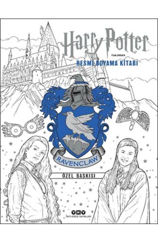 Harry Potter Filmlerinden Resmi Boyama Kitabı – Ravenclaw Özel Baskısı