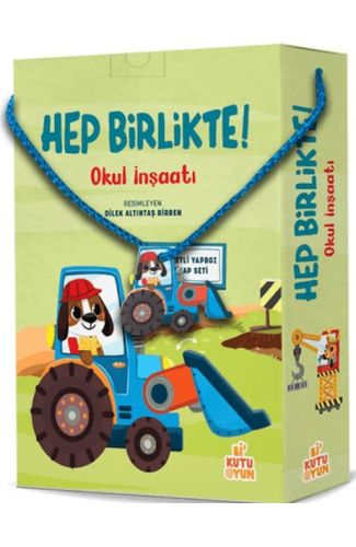 Hep Birlikte - Okul İnşaatı (Kitap ve Oyun Seti)