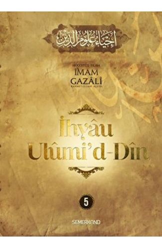 İhyau Ulumiddin 5. Cilt