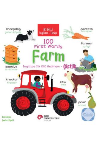 İki Dilli: İngilizce-Türkçe 100 Fırst Words – Farm