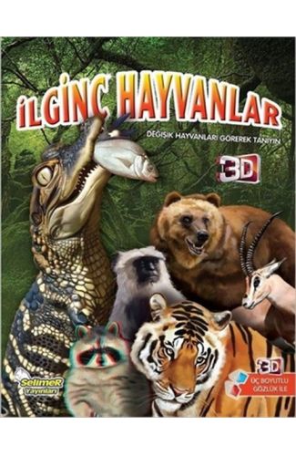 İlginç Hayvanlar - 3D Gözlük Hediyeli