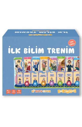 İlk Bilim Trenim - Cırt Cırtlı Yapboz ve Kitap Seti