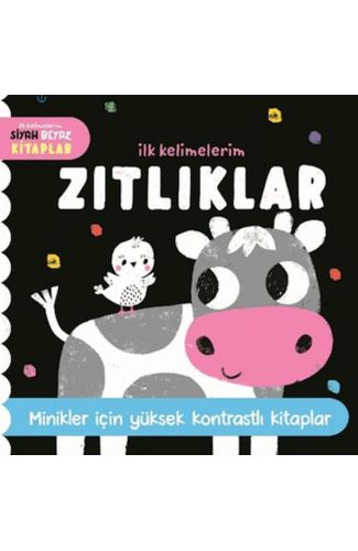 İlk Kelimelerim Siyah Beyaz Kitaplar Zıtlıklar