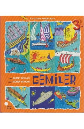 İlk Kitabını Kendin Boya - Gemiler
